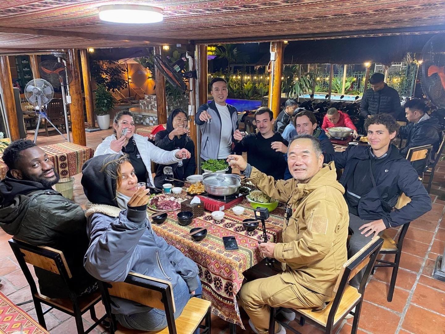 Odyssey Hostel, Tours & Motorbikes Rental Ha Giang Bagian luar foto